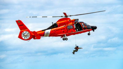 US Coast Guard: Watch: Captain clings to cooler for 8 hours in sea before getting rescued during Hurricane Milton US Coast Guard: Watch: Captain clings to cooler for 8 hours in sea before getting rescued during Hurricane Milton
