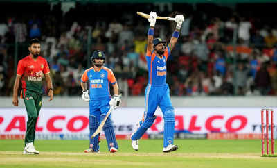 ‘Ab ki baar 300 paar’: Fans go crazy as India pile up 297 against Bangladesh | ‘Ab ki baar 300 paar’: Fans go crazy as India pile up 297 against Bangladesh |