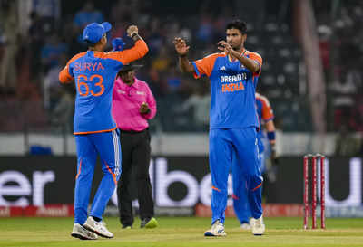 Washington Sundar outclasses Hardik Pandya, Riyan Parag to win… | Cricket News Washington Sundar outclasses Hardik Pandya, Riyan Parag to win… | Cricket News