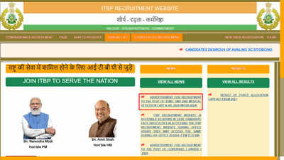 ITBP CAPF Medical Officer Recruitment 2024: Notification for 345 vacancies released at recruitment.itbpolice.nic.in; application from Oct 16 ITBP CAPF Medical Officer Recruitment 2024: Notification for 345 vacancies released at recruitment.itbpolice.nic.in; application from Oct 16