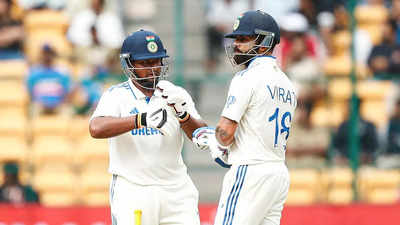 1st Test: Rohit Sharma, Virat Kohli, Sarfaraz Khan score fifties as India fight back vs New Zealand on Day 3 | Cricket News 1st Test: Rohit Sharma, Virat Kohli, Sarfaraz Khan score fifties as India fight back vs New Zealand on Day 3 | Cricket News