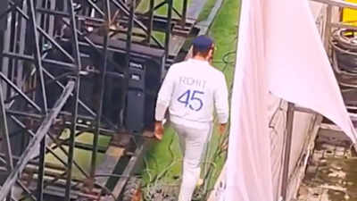 Did Rohit Sharma forget his way to the ground? Funny video goes viral – Watch | Cricket News