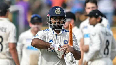 Bengaluru Test in Numbers: From New Zealand’s only third win in India to Rishabh Pant joining infamous ’99’ club | Cricket News Bengaluru Test in Numbers: From New Zealand’s only third win in India to Rishabh Pant joining infamous ’99’ club | Cricket News