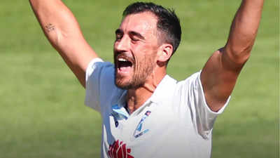 Mitchell Starc back in rhythm with six wickets on Shield Cricket return before Border Gavaskar series Mitchell Starc back in rhythm with six wickets on Shield Cricket return before Border Gavaskar series