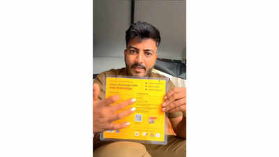“Let’s fix the language problem in Bengaluru,” the Instagram post of auto driver Aslam going viral “Let’s fix the language problem in Bengaluru,” the Instagram post of auto driver Aslam going viral