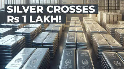 Silver better than gold for investment? Silver prices cross Rs 1 lakh mark! Silver better than gold for investment? Silver prices cross Rs 1 lakh mark!