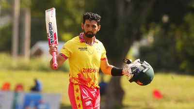 Zimbabwe bag biggest ever T20I win in record-shattering show against Gambia | Cricket News Zimbabwe bag biggest ever T20I win in record-shattering show against Gambia | Cricket News