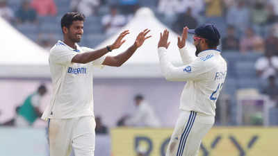 Watch: Washington Sundar bamboozles in-form Rachin Ravindra with an absolute ripper | Cricket News Watch: Washington Sundar bamboozles in-form Rachin Ravindra with an absolute ripper | Cricket News
