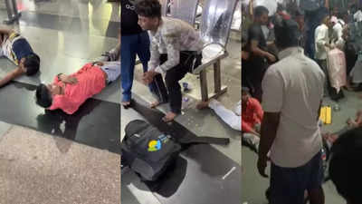 9 injured in stampede at Mumbai’s Bandra railway station | Mumbai News 9 injured in stampede at Mumbai’s Bandra railway station | Mumbai News