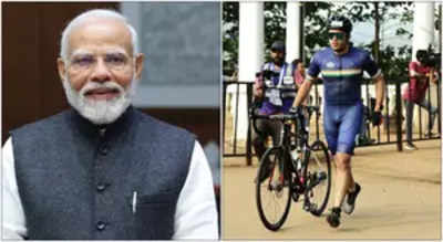‘Commendable feat’: PM Modi on Tejasvi Surya completing Ironman 70.3 triathlon | India News ‘Commendable feat’: PM Modi on Tejasvi Surya completing Ironman 70.3 triathlon | India News