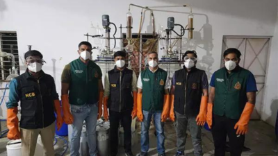 Meth lab linked to Mexican cartel busted in Greater Noida | India News Meth lab linked to Mexican cartel busted in Greater Noida | India News