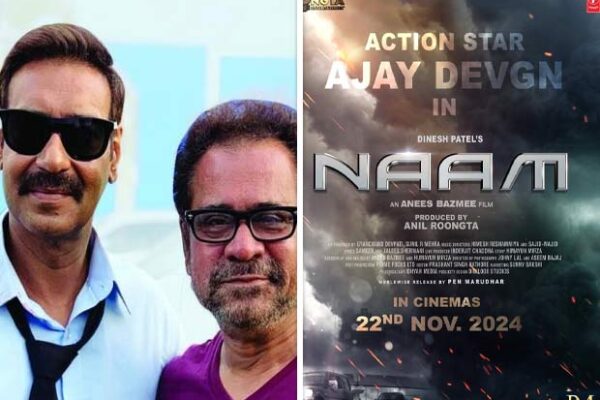 Ajay Devgn, Anees Bazmee reunite for Naam; film to release on November 22 : Bollywood News Ajay Devgn, Anees Bazmee reunite for Naam; film to release on November 22 : Bollywood News