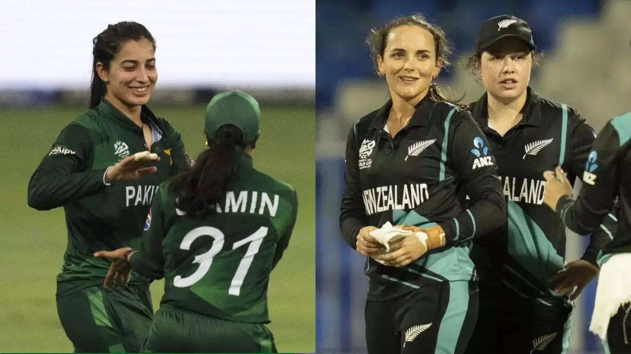 New Zealand Women 50/2 in 8.5 Overs | Pakistan vs New Zealand Live Score, Women’s T20 World Cup 2024: New Zealand Women win toss, opt to bat New Zealand Women 50/2 in 8.5 Overs | Pakistan vs New Zealand Live Score, Women’s T20 World Cup 2024: New Zealand Women win toss, opt to bat