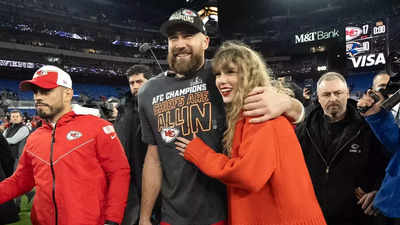 Taylor Swift Sparks Debate with Reaction to Homophobic Slur Aimed at Travis Kelce | NFL News Taylor Swift Sparks Debate with Reaction to Homophobic Slur Aimed at Travis Kelce | NFL News